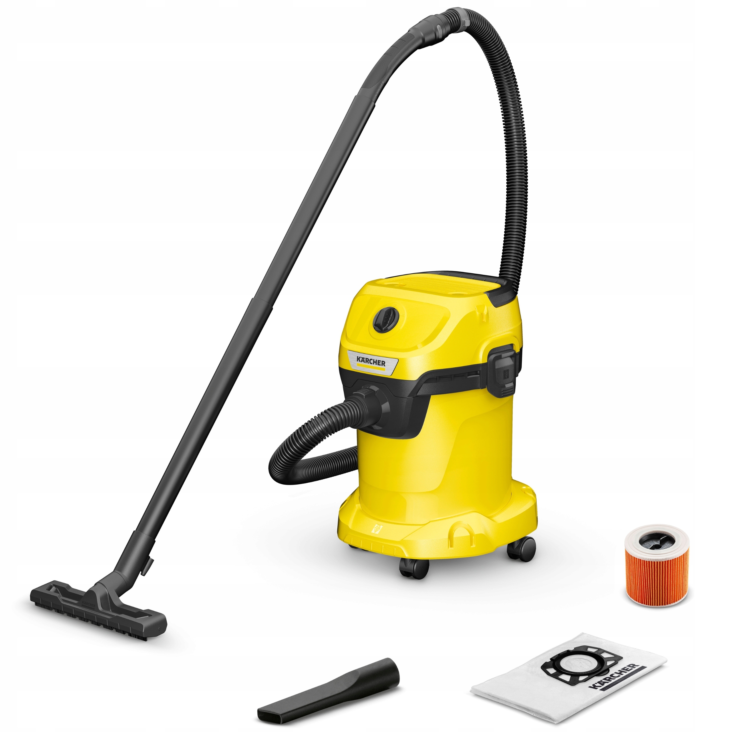 Karcher WD3 Univerzálny bezvreckový priemyselný vysávač 1000 W 6M