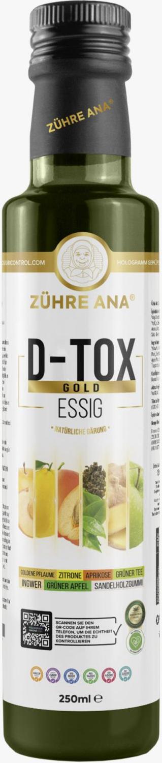 Zühre Ana | D-tox Gold Essig 250ml S01-DTOX
