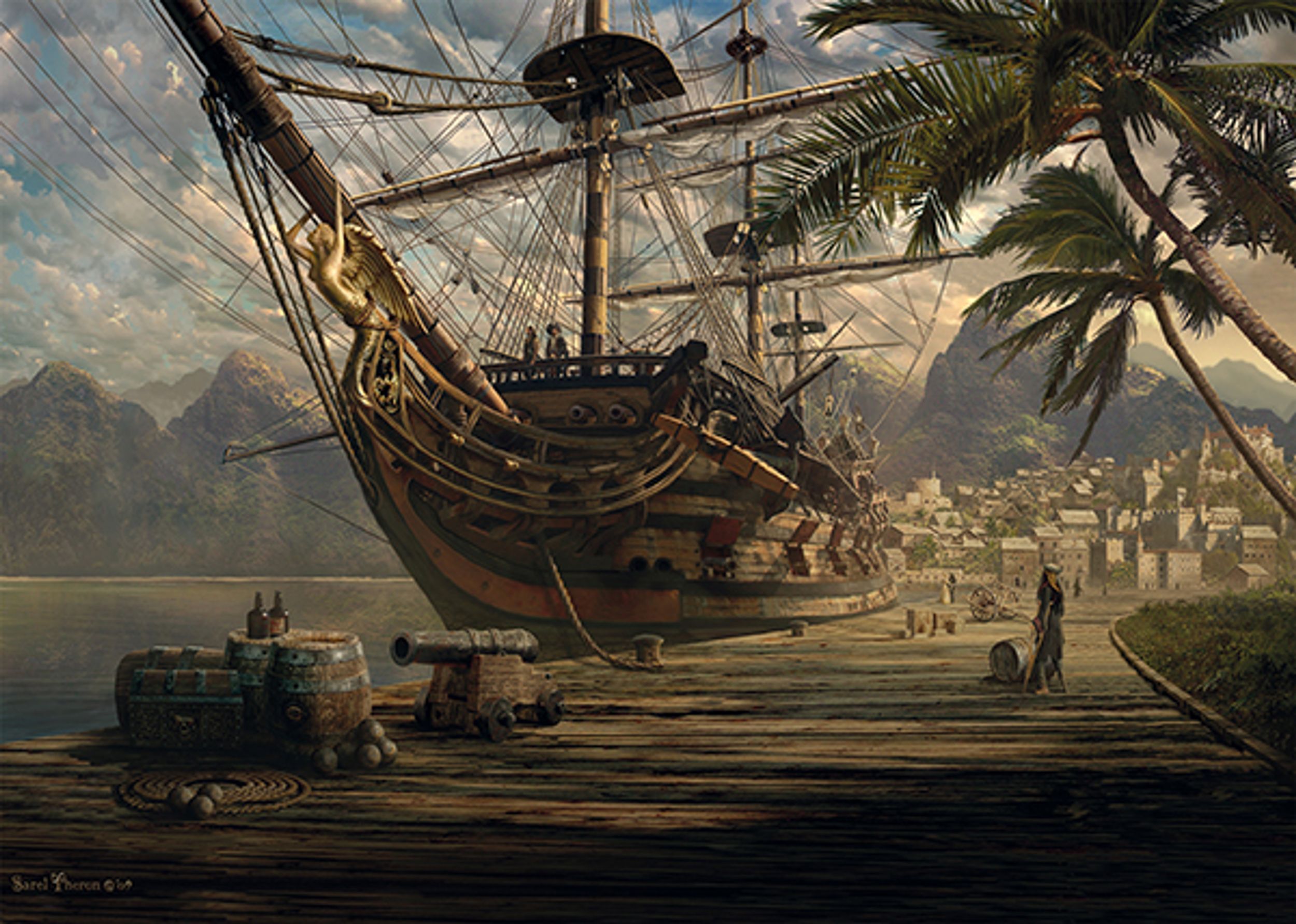Schmidt Spiele Schiff vor Anker, 1000 Stück(e), Schiffe, 12 Jahr(e) 58183