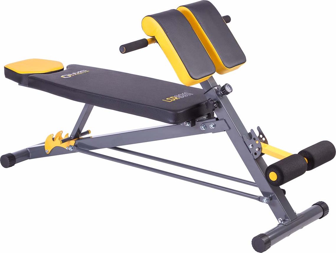 HMS PREMIUM LSR8311 3in1 Hantelbank Rückentrainer Hyperextension Curlpult 17-53-701