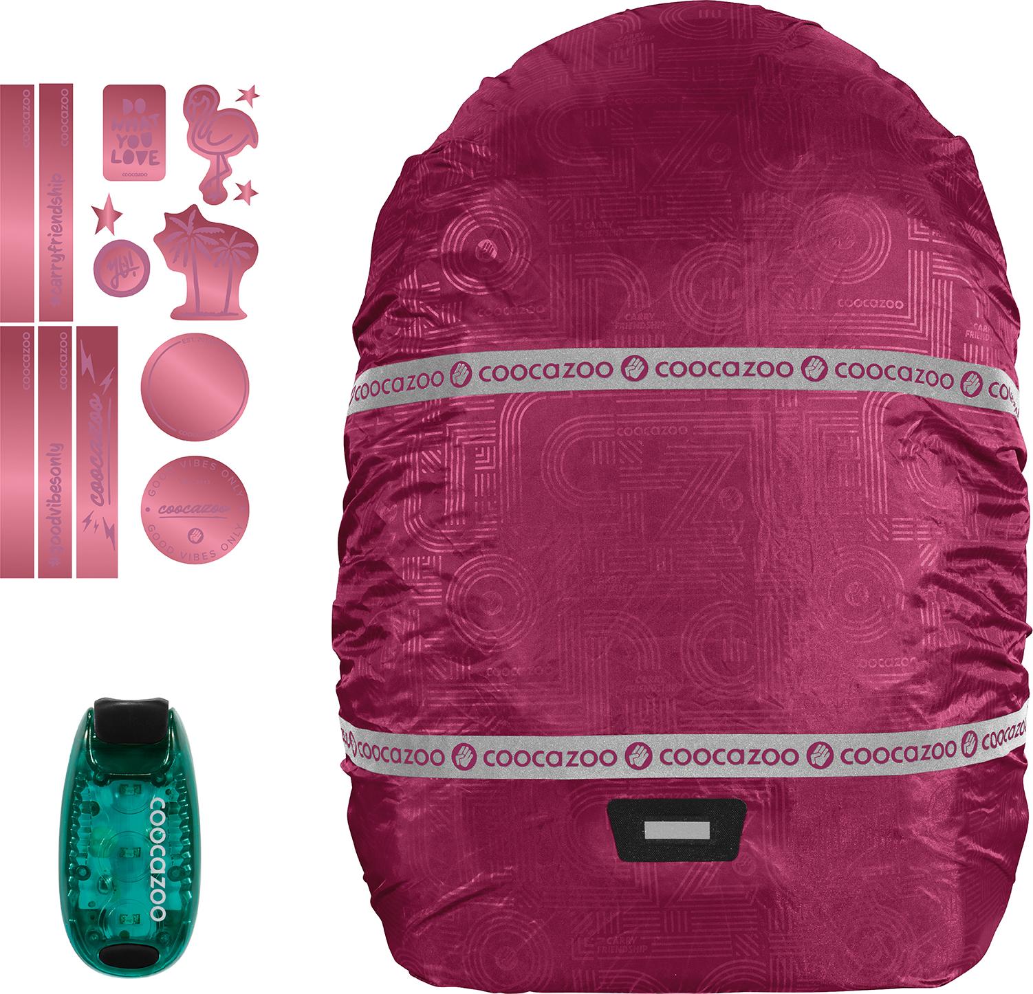 coocazoo Regen- und Sicherheits-Set Regen- und Sicherheits-Set, 3-teilig