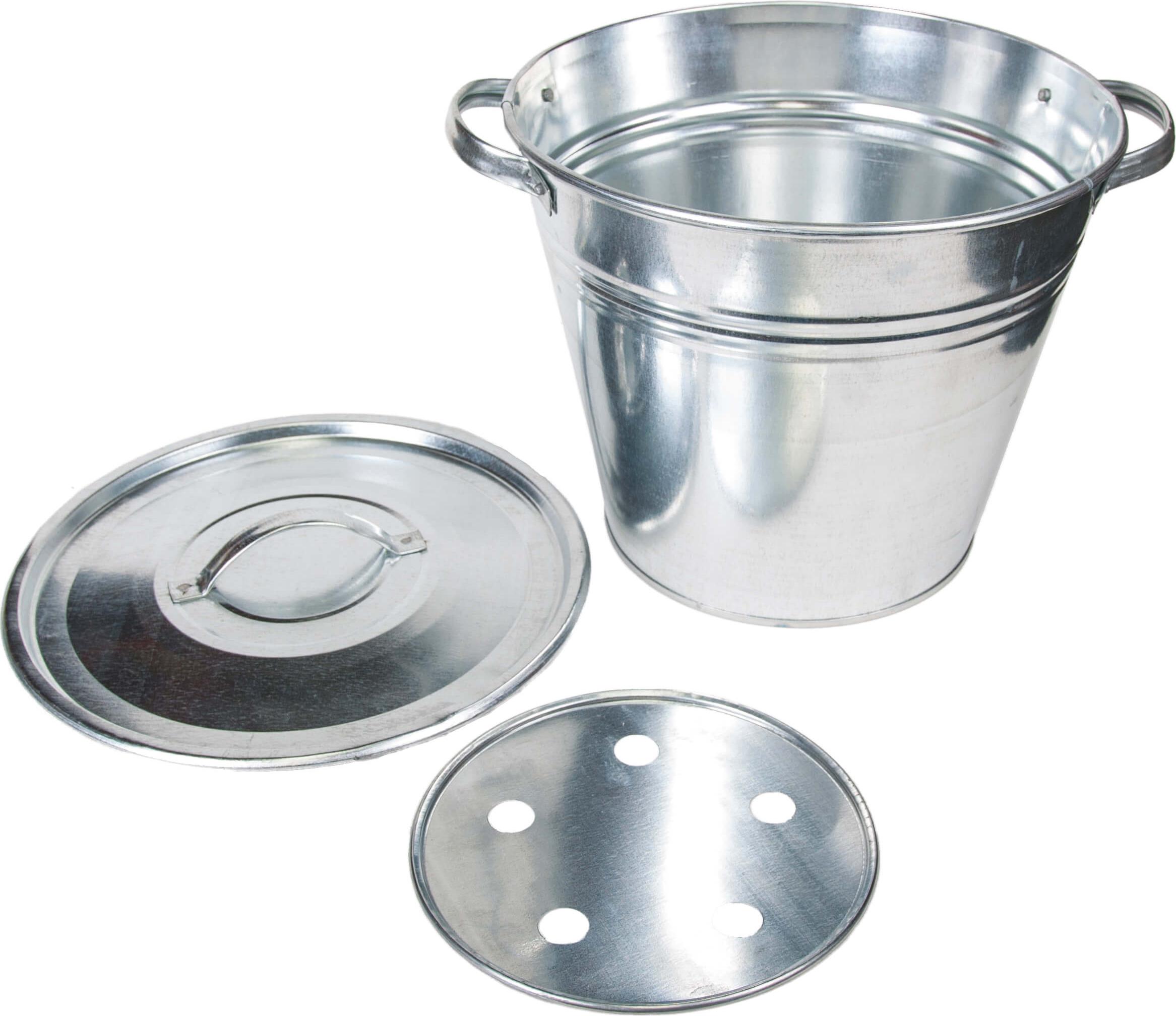 Sotka 15 L Kessel aus verzinktem Blech