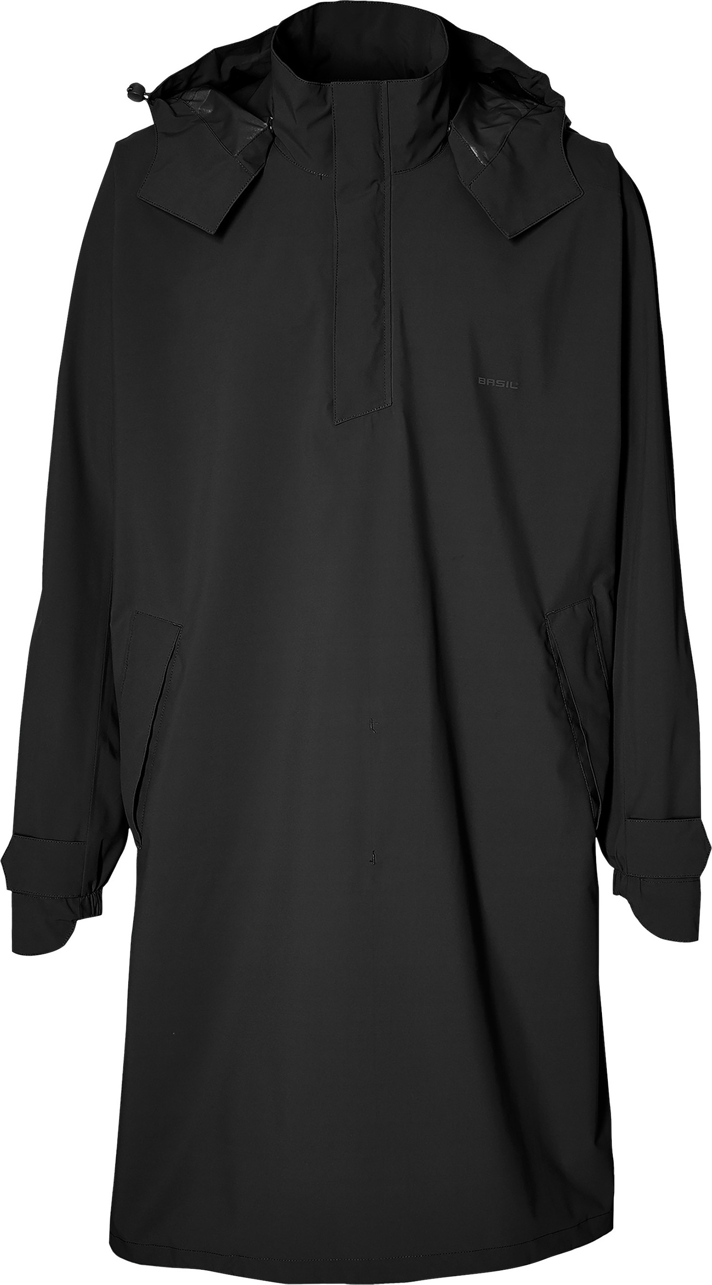 Fahrrad Regenponcho Basil Mosse jet black, Gr. XL/XXL, uni 40266