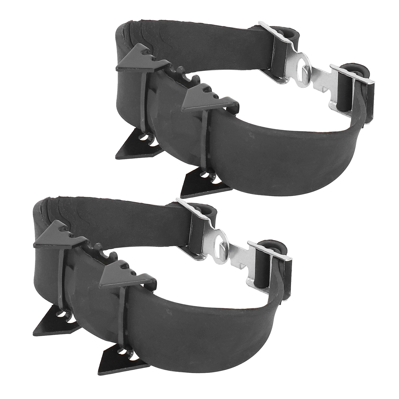 Cocosity Steigeisen mit Spikes,Steigeisen mit Traktion,Steigeisen für Eis,Steigeisen für Stretch-Schuhe,Steigeisen mit Gummispikes für Schuhe,Outdoor-Schuhe