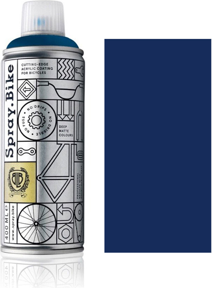 SPRAY.BIKE Fahrrad Lackspray Keine GRUNDIERUNG notwendig - Acryllack Spray 400 ml, Farbe:Humber COSMOS-48223
