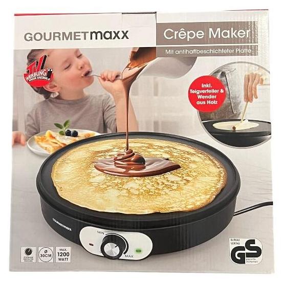 Test de l'appareil à crêpes DJOAIUYF 2800W 45cm