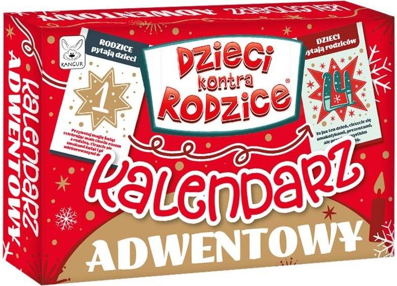 Kangur Adventný kalendár Deti proti rodičom – Vzdelávacia hra