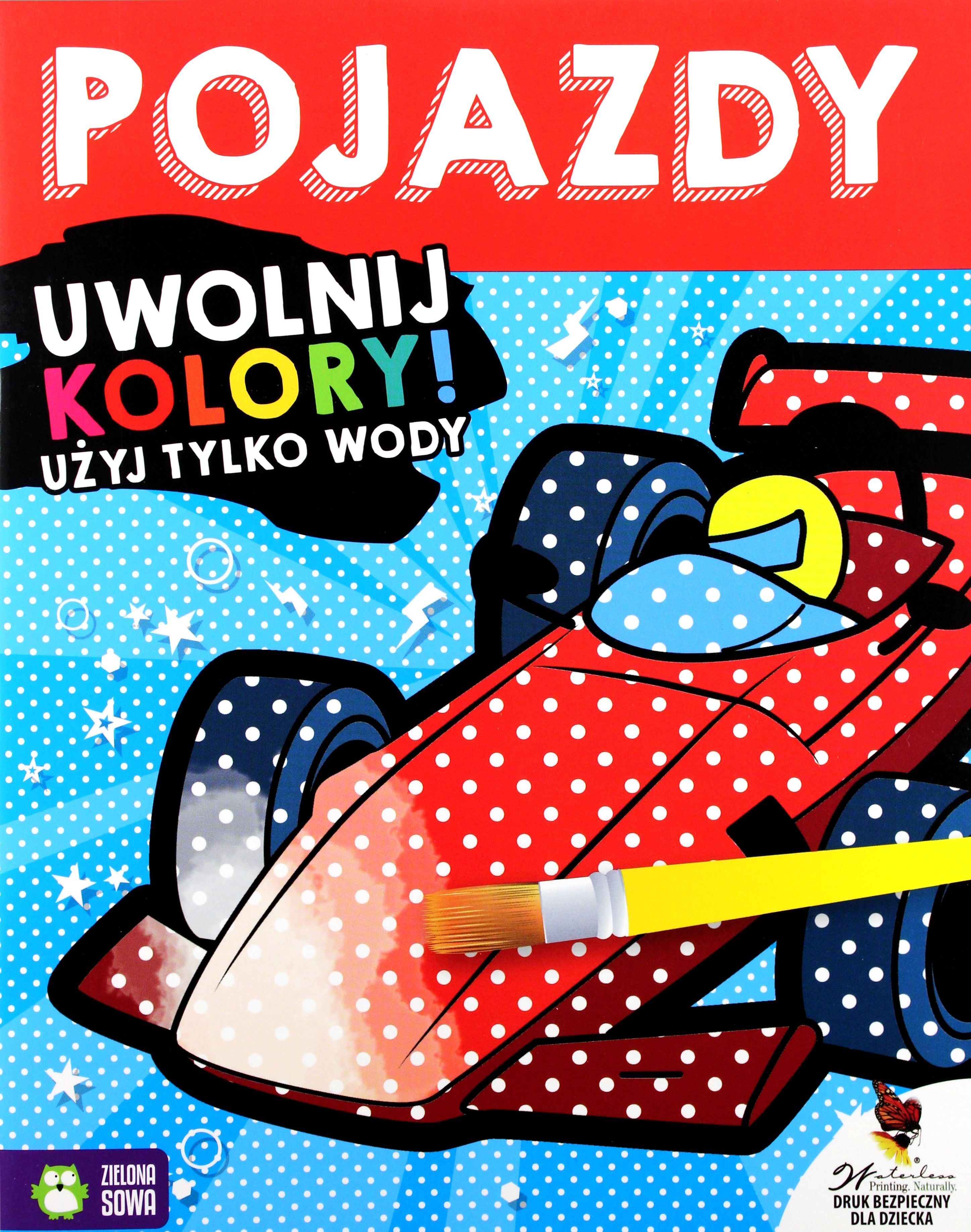 Zielona Sowa ISBN Uwolnij kolory. Pojazdy B, Polnisch, Taschenbuch, 24 Seiten