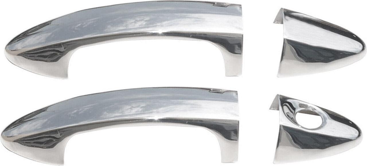 OMAC Türgriff Blende Türgriffkappen für Ford B-Max 2012-2017 2-Tür Edelstahl 4x A005900
