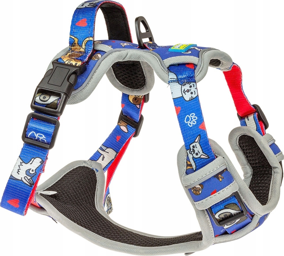 Happypet GUARD-Geschirr für große Hunde bequemes druckfreies L