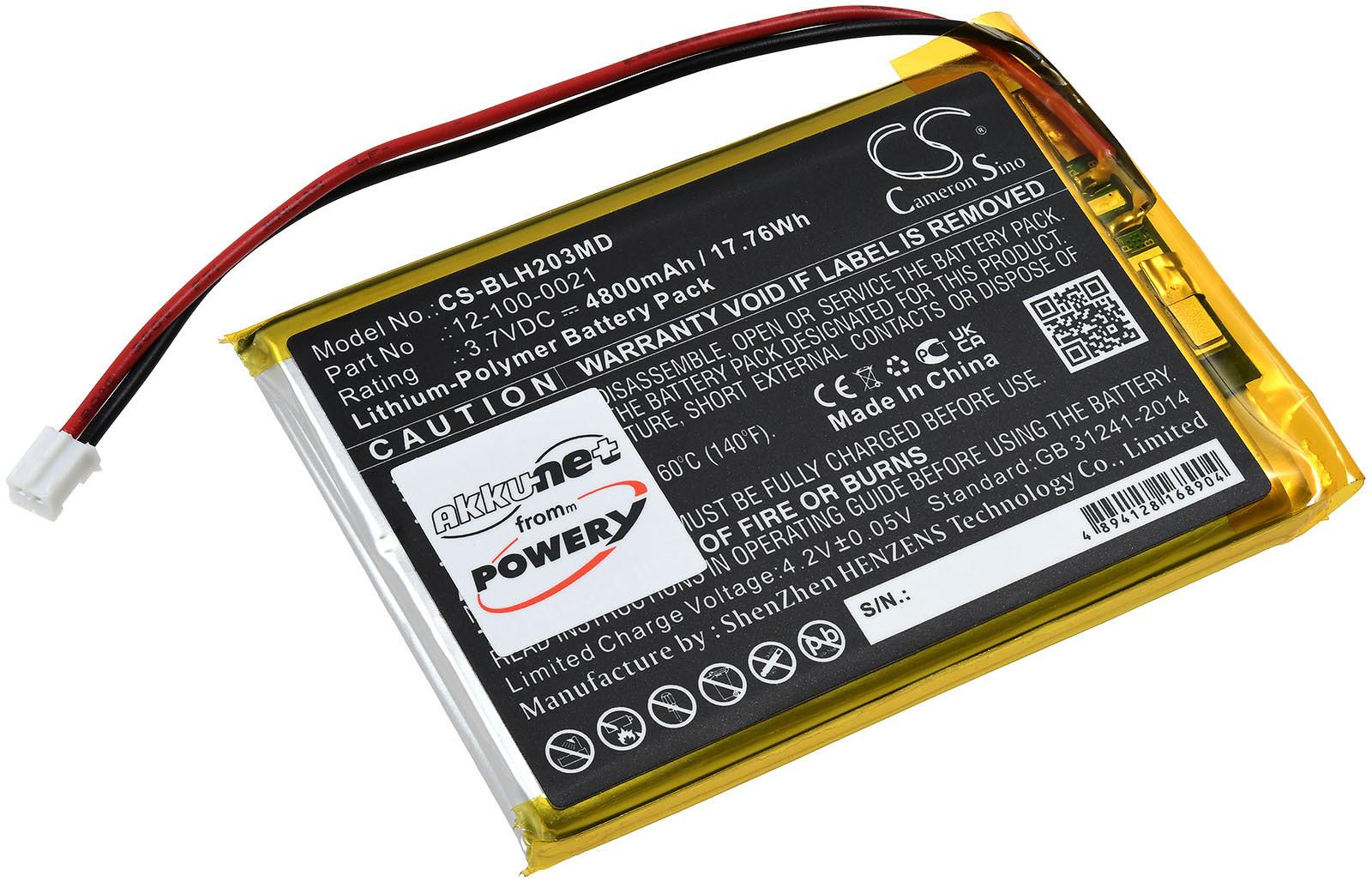 Powery Akku für Biolight BLT-203 G1.69.BIO.1.1E