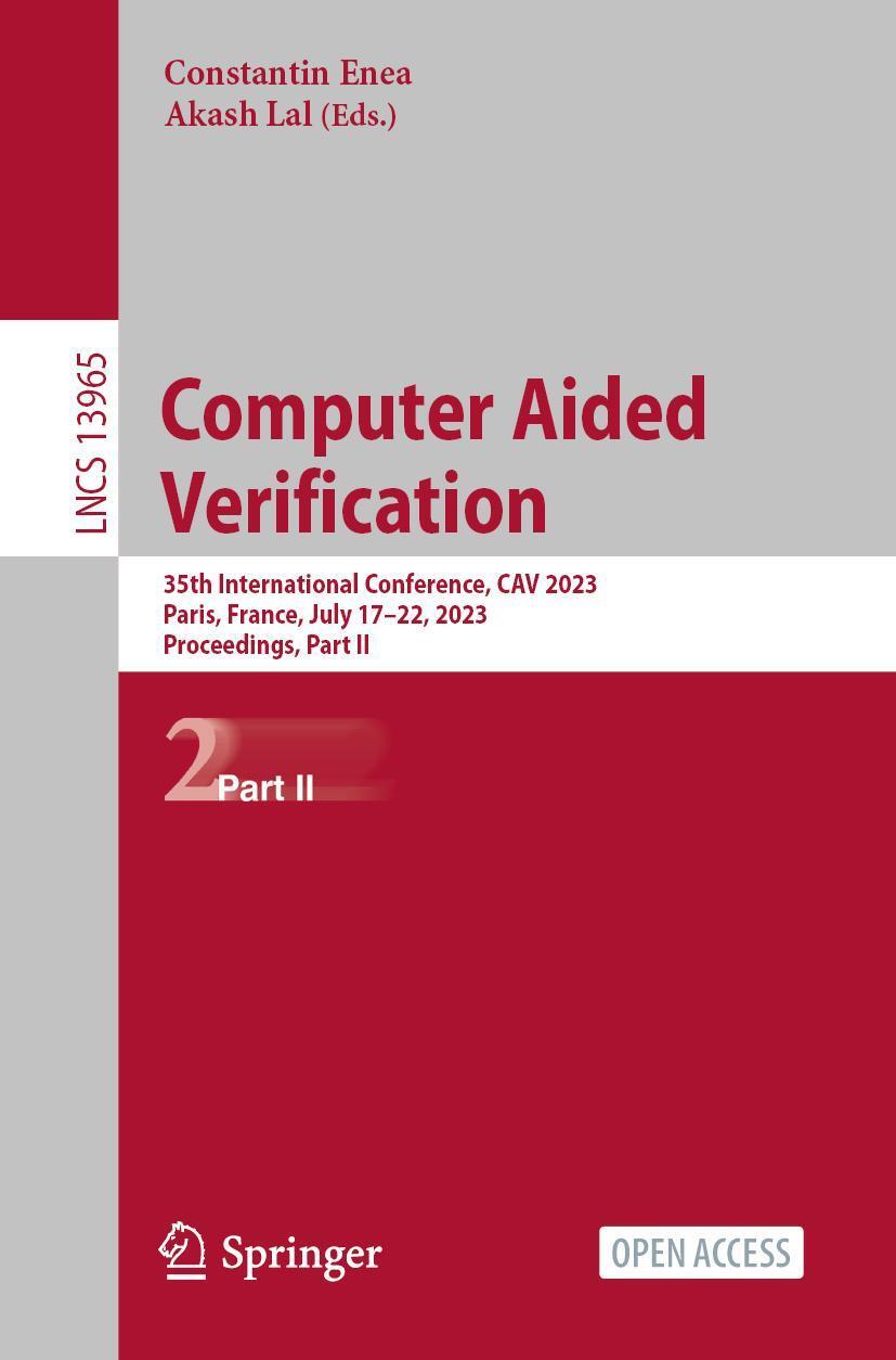 Sonstige Verlage Computer Aided Verification