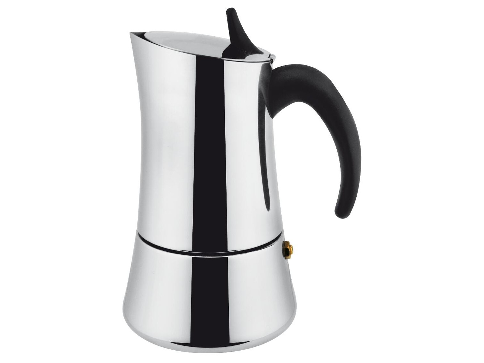 Ilsa Espressokocher ELLY 4 Tassen 250ml | Espressokocher Induktion | Edelstahl 00880040ICC