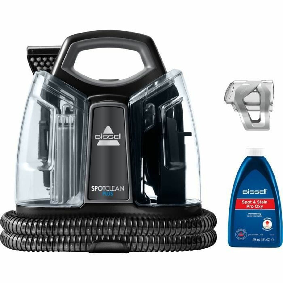 Bissell SpotClean Plus, 330 W, Cylindrový vysávač, Mokrý, Bezvreckové, Voda, Aqua filter