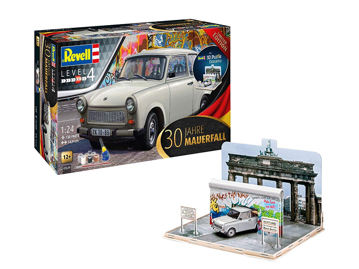 Revell 07619 - Modellbausatz - 30 Jahre Mauerfall, Limited Edition 181286