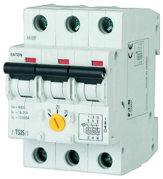 Eaton TARIFSCHALTER 3P 400V 16-25A (Z-TS25/3)