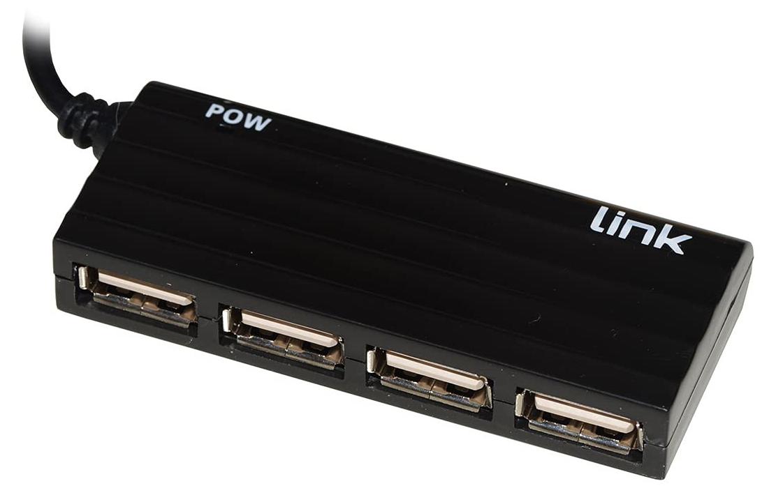 4-portový rozbočovač USB 2.0