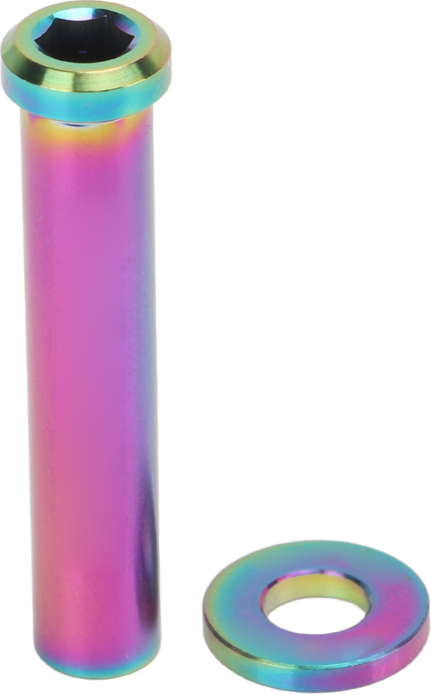 Cocosity Fahrrad C-Klemme feste Muttern,Rennrad C-Klemme feste Muttern,C-Bremszapfenmutter mit Unterlegscheibe,Fahrrad C-Bremszapfenmutter mit Unterlegscheibe,Rennrad C-Bremszapfenmutter,Fahrradzubehör