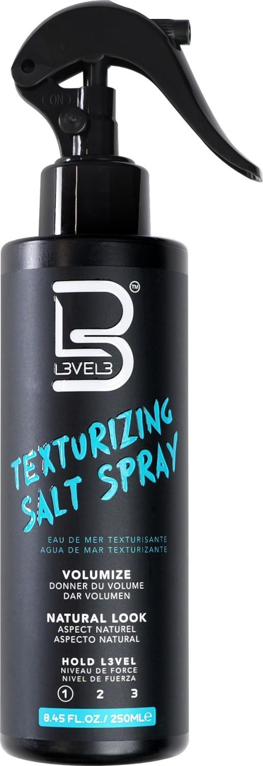 L3VEL3 Salt Texture Spray – Texturierungsspray mit Meersalz 250 ml L3V-TEXT-SEA-SALT-250