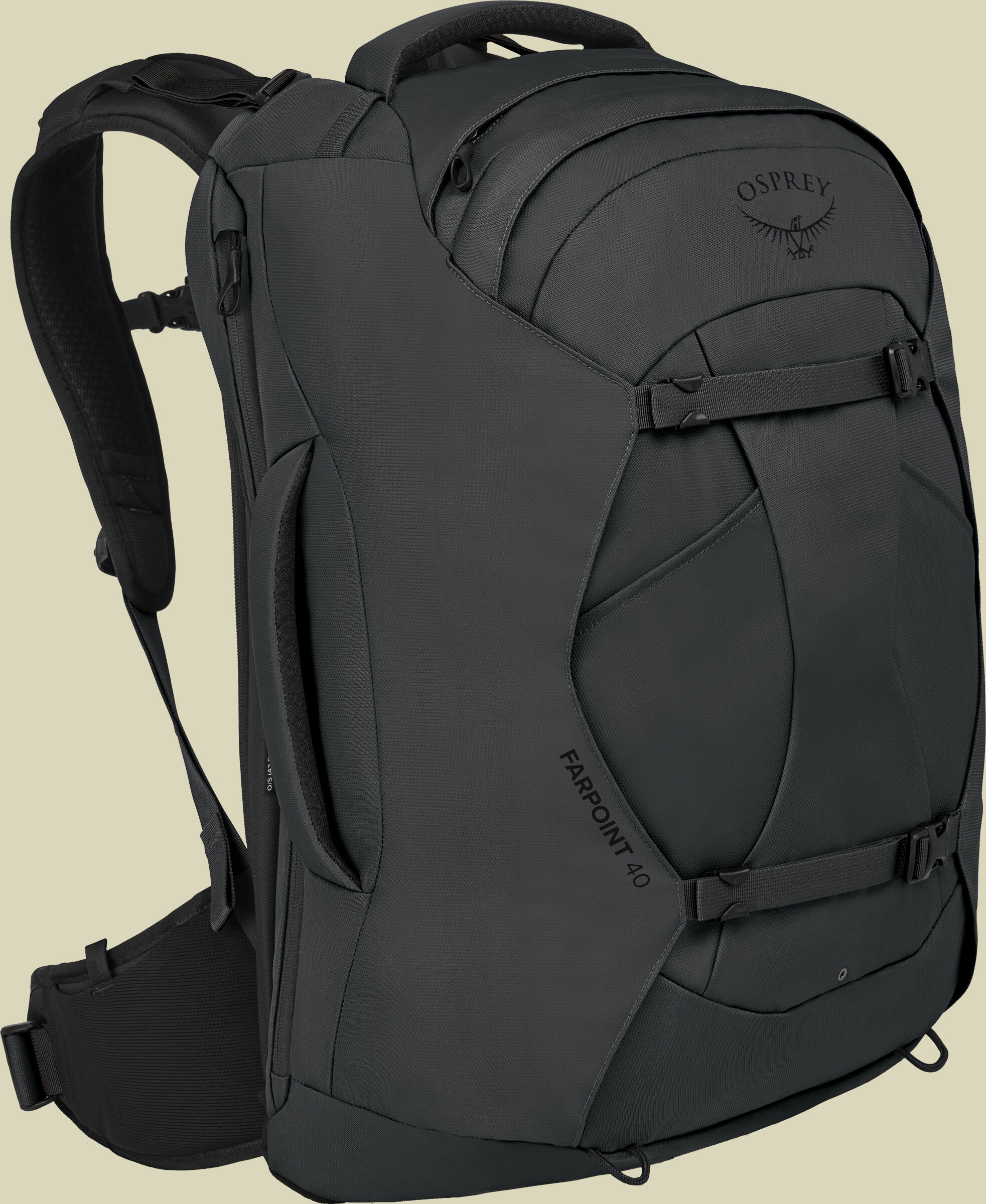 Osprey Herren Rucksack, Nylon, Tunnel Vision Grau, Einheitsgröße 10003675