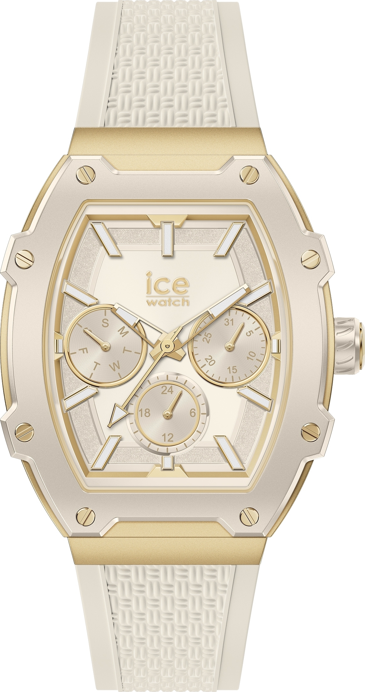 Hodinky Ice-Watch Ice Boliday Mandľová koža