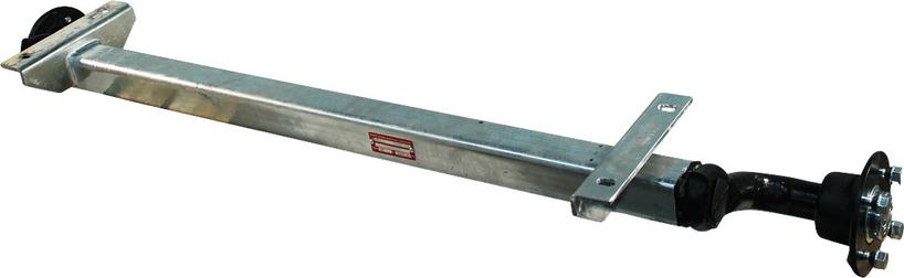 Knott Achsen ungebremst - 750 kg - VG7-L 950mm 28° 6A8710.001