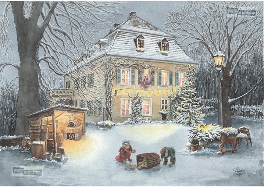 Mini adventný kalendár Quedlinburg – Pani Holle – Zmeň ma