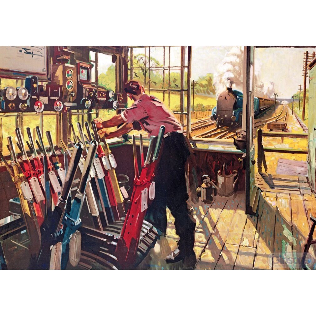 GIBSONS Morgenschicht Puzzle 500 Teile