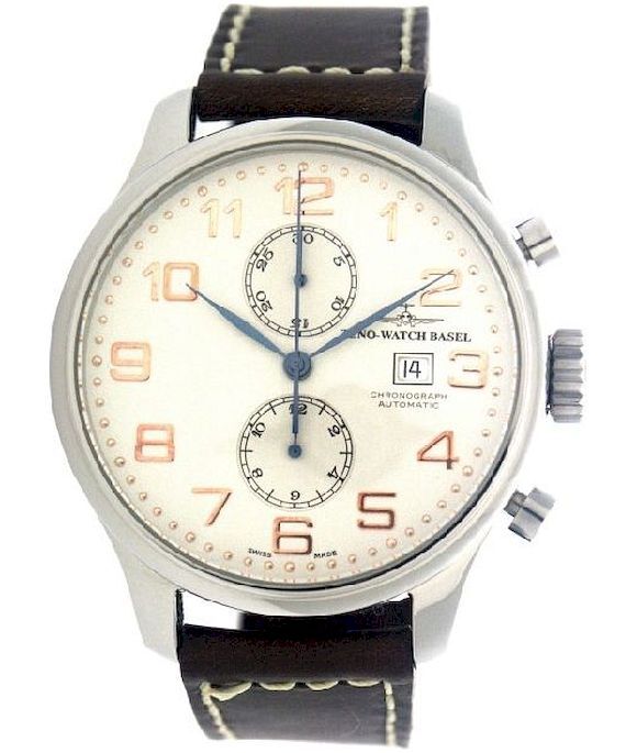 Zeno-Watch - Náramkové hodinky - Pánske - OS Retro Chrono Bicompax - 8557BVD-pol-f2