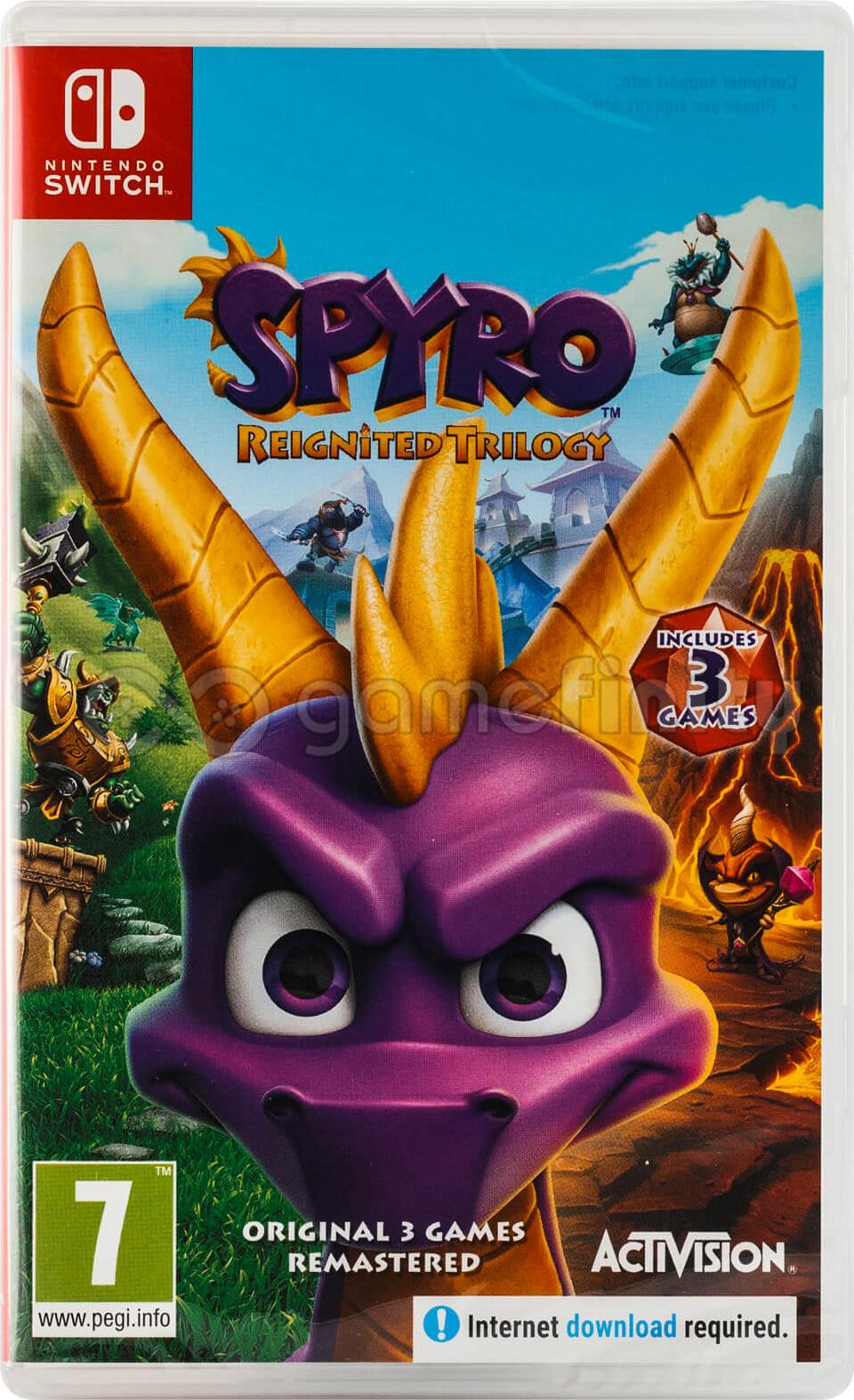 Nintendo Switch Spyro Trilogy Reignited UK-Version Nintendo