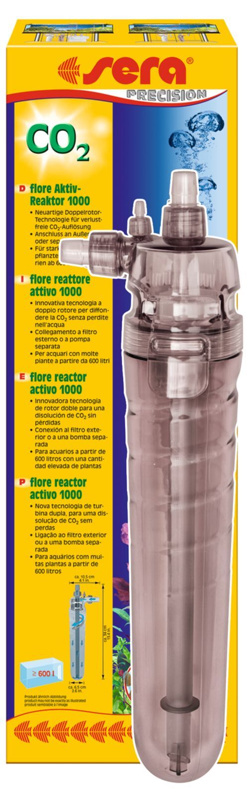 Sera flore CO2 Aktiv-Reaktor 1000