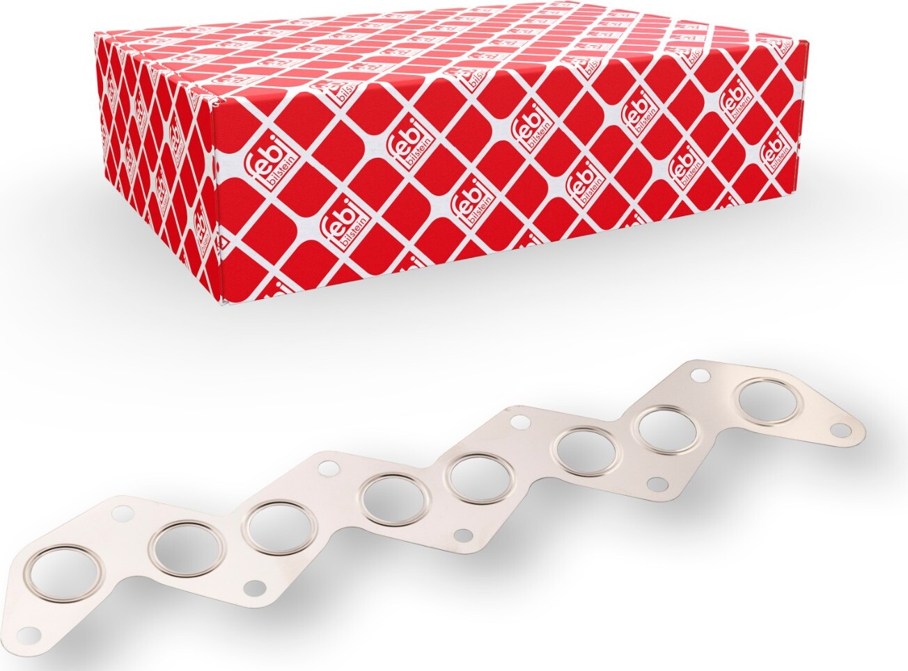 FEBI BILSTEIN 104200 Auspuffdichtung Auspuffdichtung für FORD MONDEO IV Turnier (BA7) Stahl