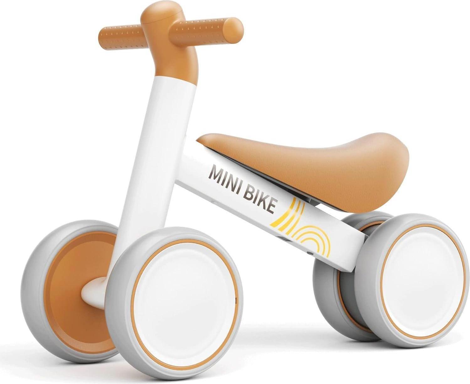 Sonstige KORIMEFA Kinder Laufrad 1 Jahr Balance Fahrrad 10-24 Monate Weiß Braun