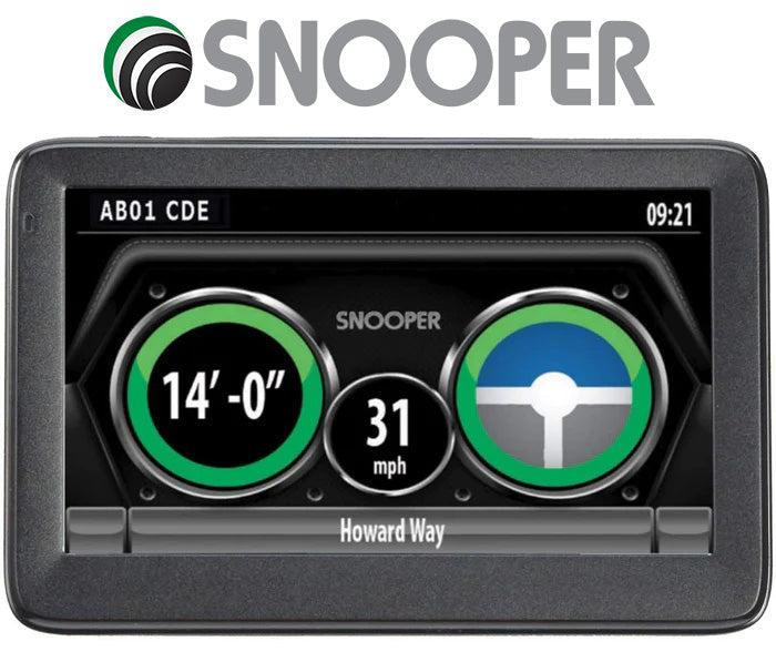 Snooper Truckmate LKW Warnsystem für niedrige Brücken 5-Zoll-LCD-Touchscreen Art-Nr.: NATRS51B