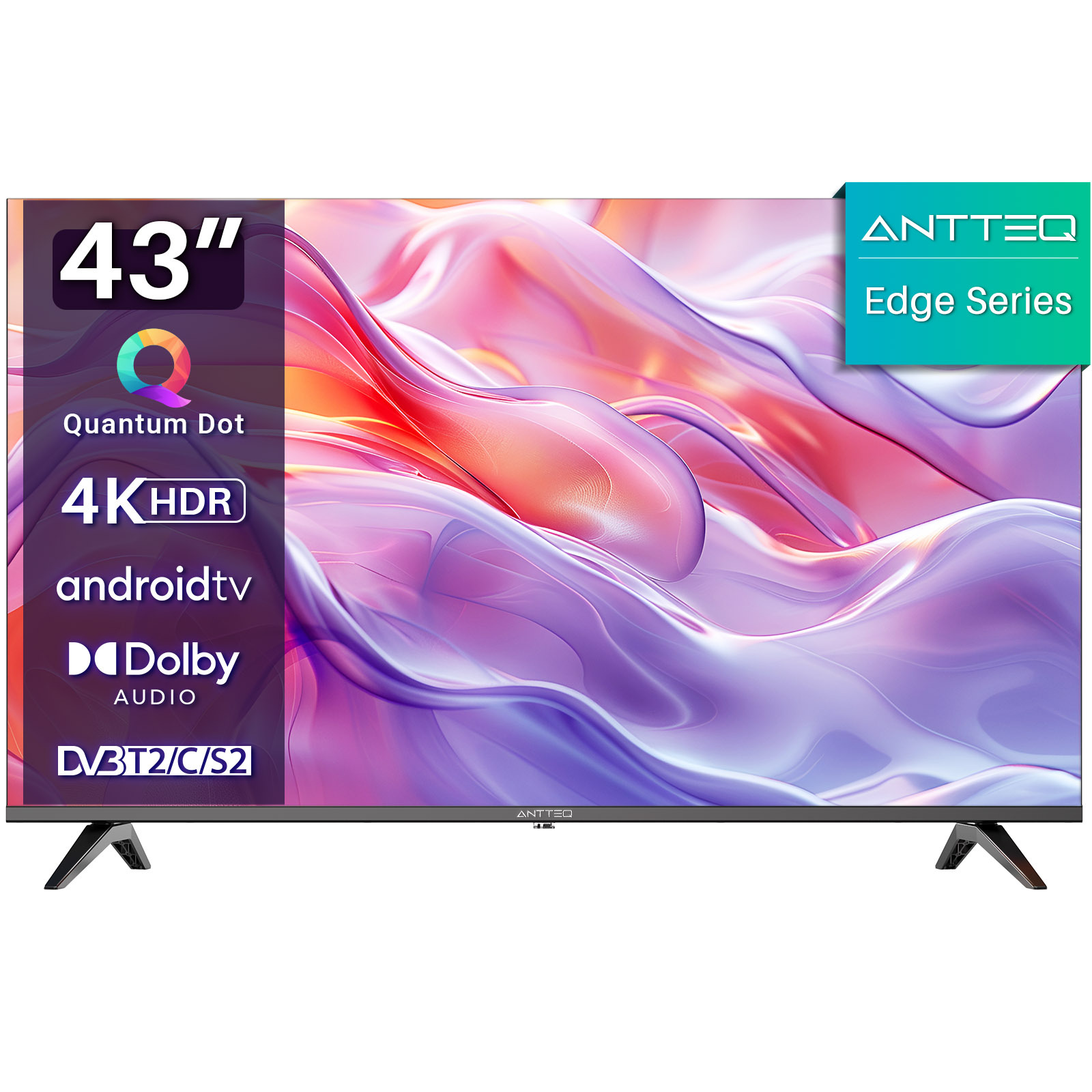 ANTTEQ Q43-AGU1.Q1 - 43 inch smart TV - QLED