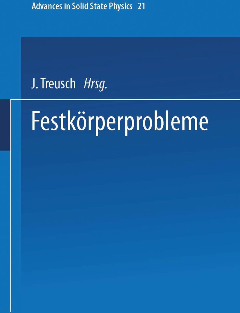 Sonstige Verlage Festkörperprobleme