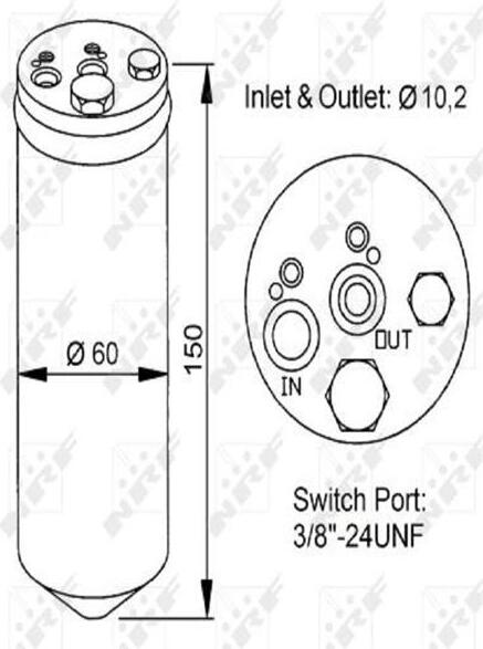 Sušička, klimatizácia NRF 33137