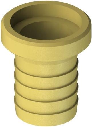 Js Vaterteil 1 1/4"X1 1/2", Messing