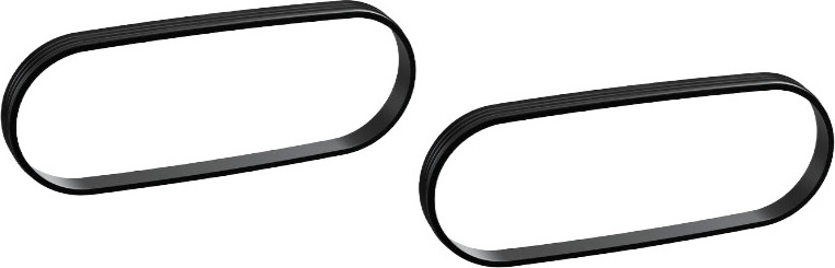 Bora Lüftungstechnik GmbH BORA 2er-Set Ecotube EFD/2 Dichtung flach ++ Lagerware ++ 24648