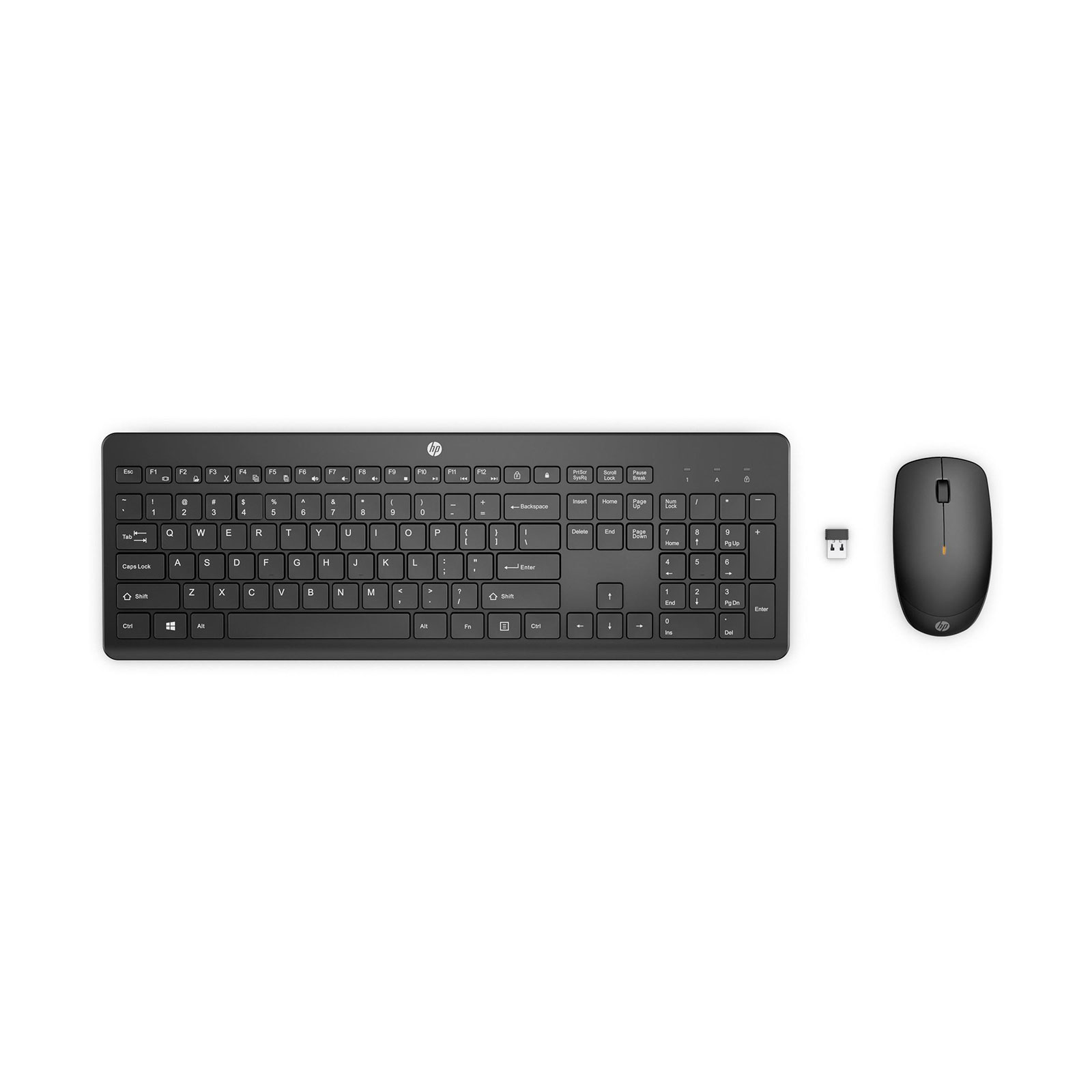 HP 230 bk Maus + Tastatur Wireless
