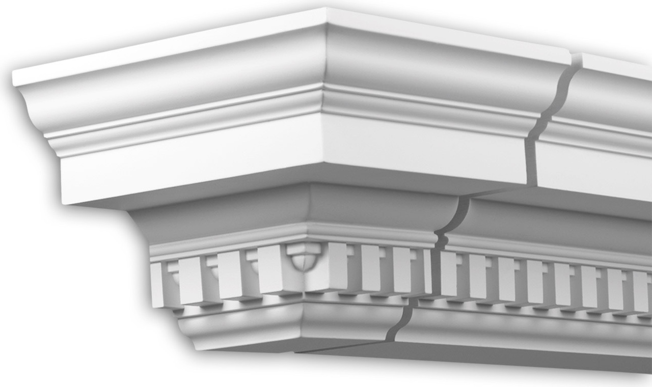 Profhome Decor Profhome 431232 Stirnelement Fassadenstuck Zierelement Fassadenelement