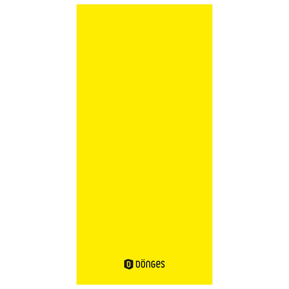 Dönges Bereitstellungsplane gelb, 120 x 250 cm, schwer entflammbar JD250000-Q