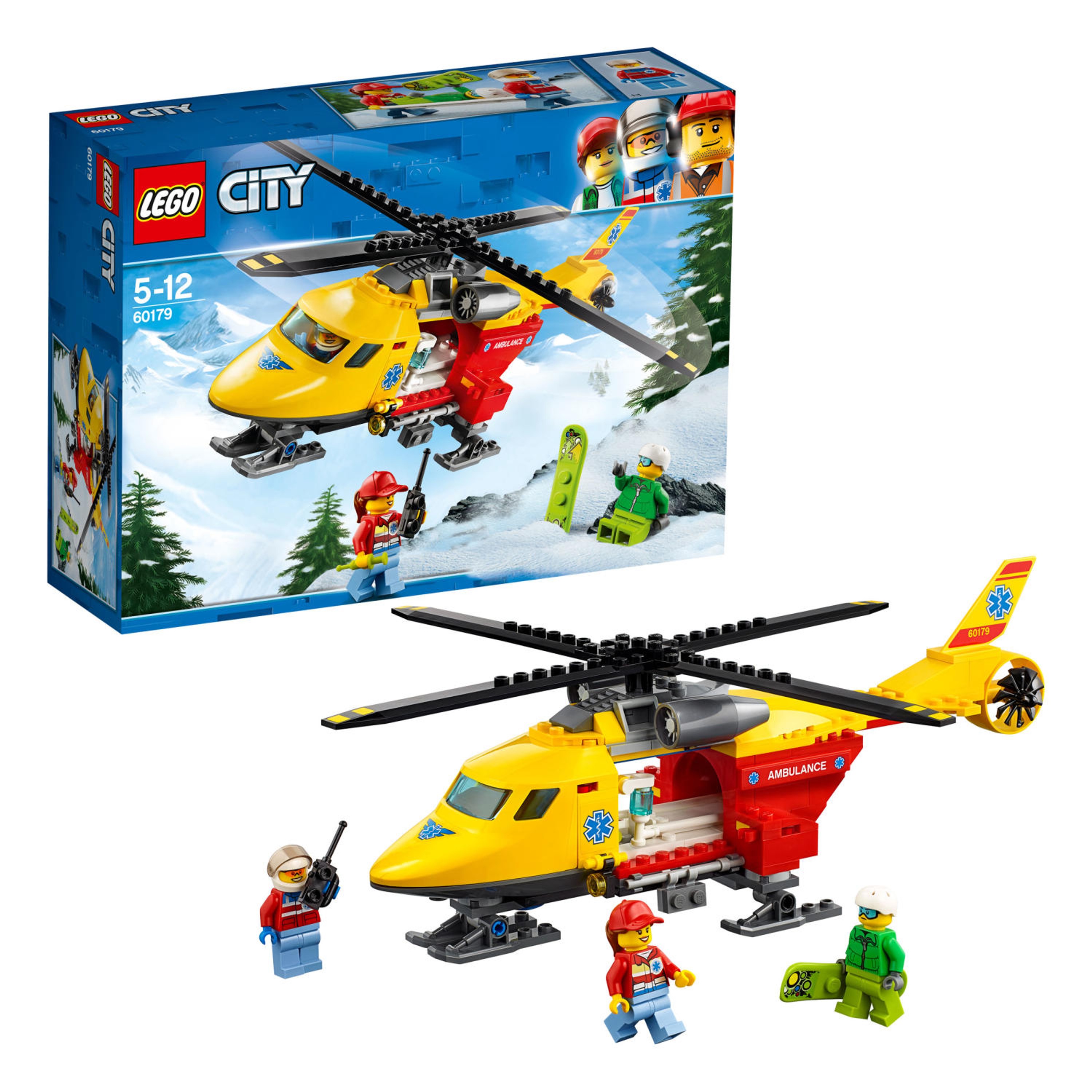 LEGO® City Rettungshubschrauber 60179