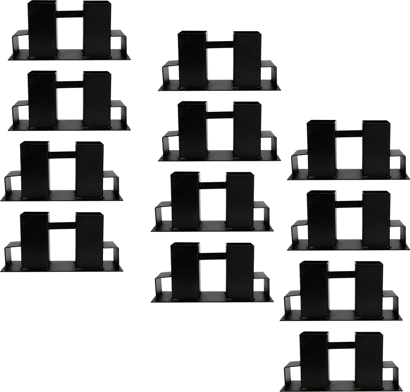 Hengda Holzstapelhilfe Stabile Brennholz Stapelhilfe Stapelhilfe Kaminholz Holzstapelhalter Holz RL-HG6654-12-HD