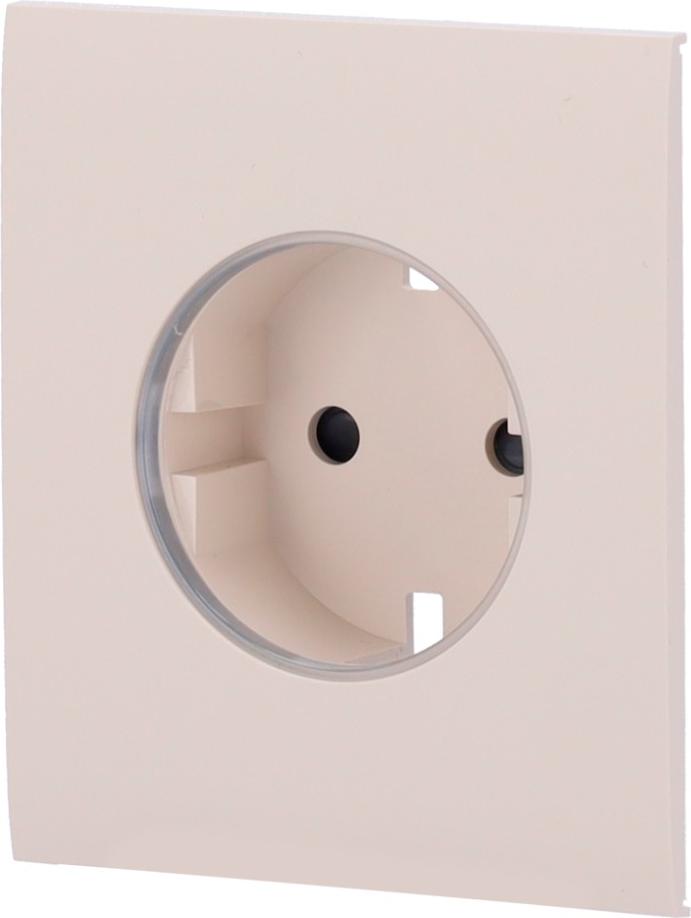 Ajax CenterCover Mittiges Cover für das Outlet Elfenbein (HAN 59971) AJ-CENTERCOVER-SMART-IVO