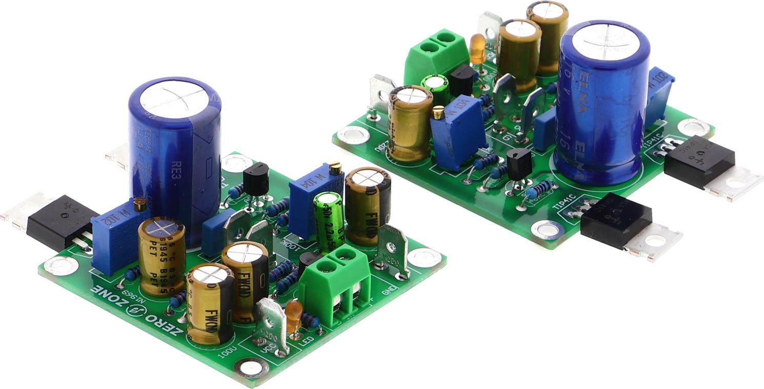 Funduino Lötübung Audioverstärker TIP41C JLH1969 (Miniversion) - 2er-DIY-Set