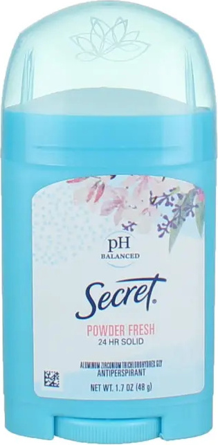 Secret Damen Antitranspirant Deodorant - Powder Fresh, 48g