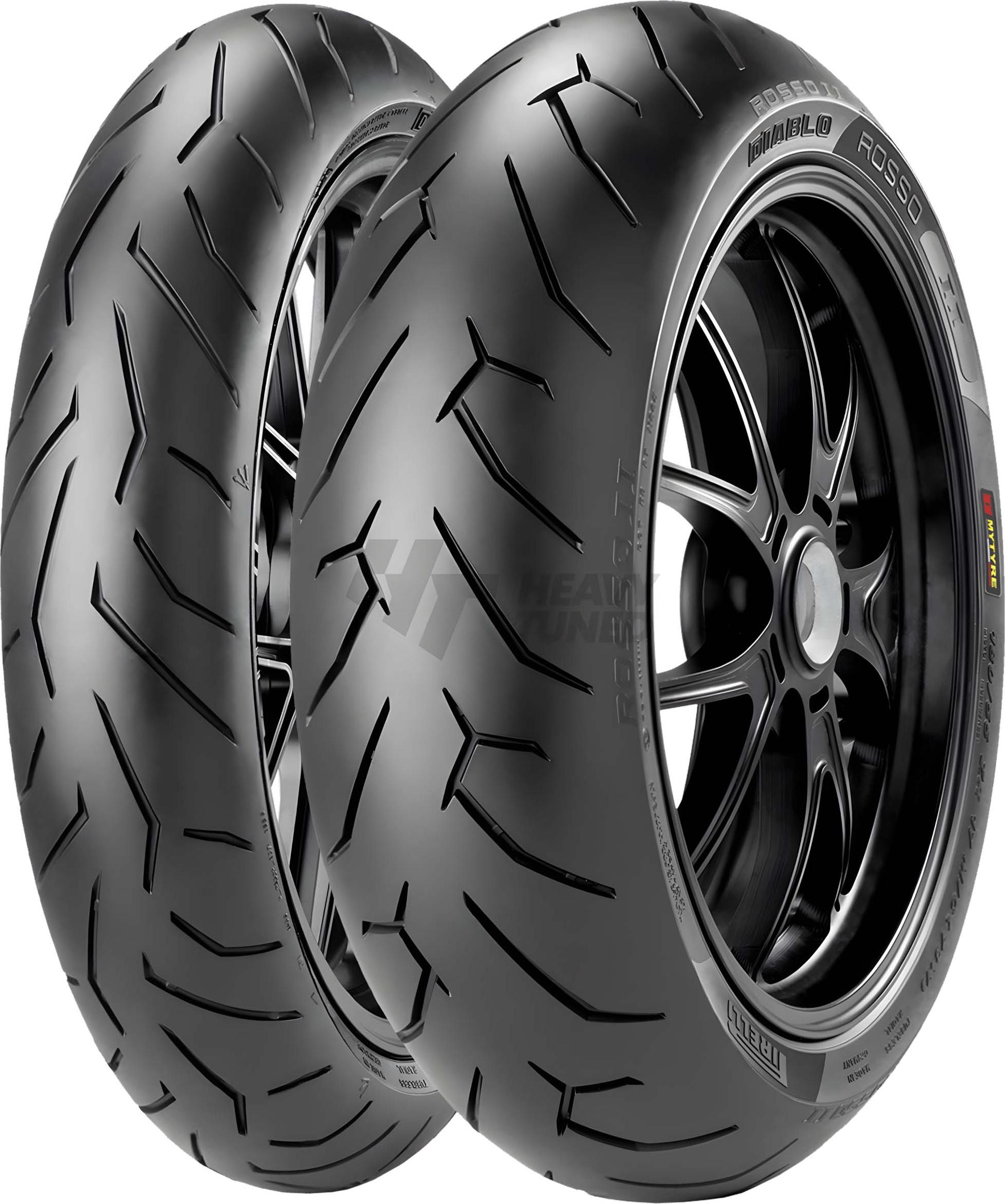 Pirelli Diablo Rosso II K 120/70 ZR17 58W TL vorne
