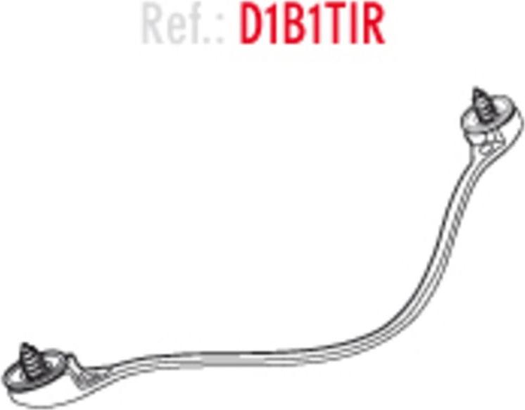 SHAD SH29/33/37/39/40 Haltegurt D1B1TIR