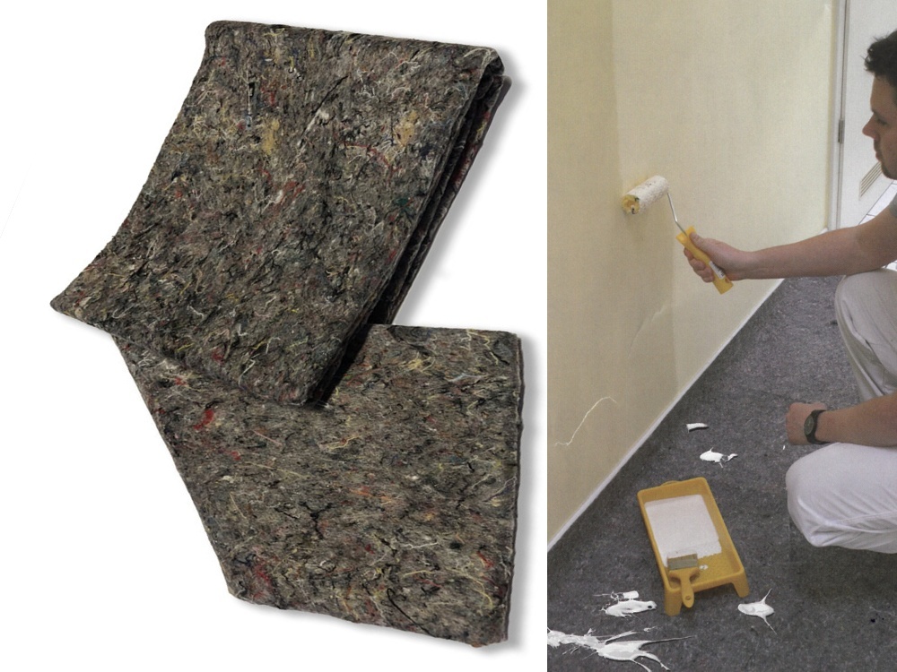 Dimex, Filcová ochrana podlahy 1m x 2,5 m, šedá, NK-008